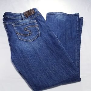 Silver Jeans Womens sz 18 / 31L Aiko Bootcut